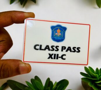 Acrylic Classroom Passes