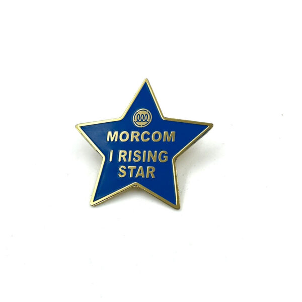 A brass lapel pin badge with a 1.5-inch size is a classic and elegant accessory often used for corporate branding, event giveaways, or as a symbol of achievement.