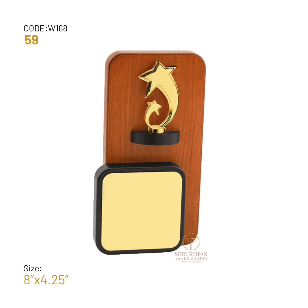 W168-59-wooden-trophy-award